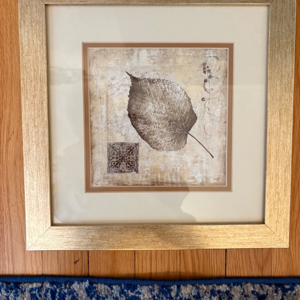 BOTANICAL LEAF PRINTS (FOUR ) - Picture 5 of 8